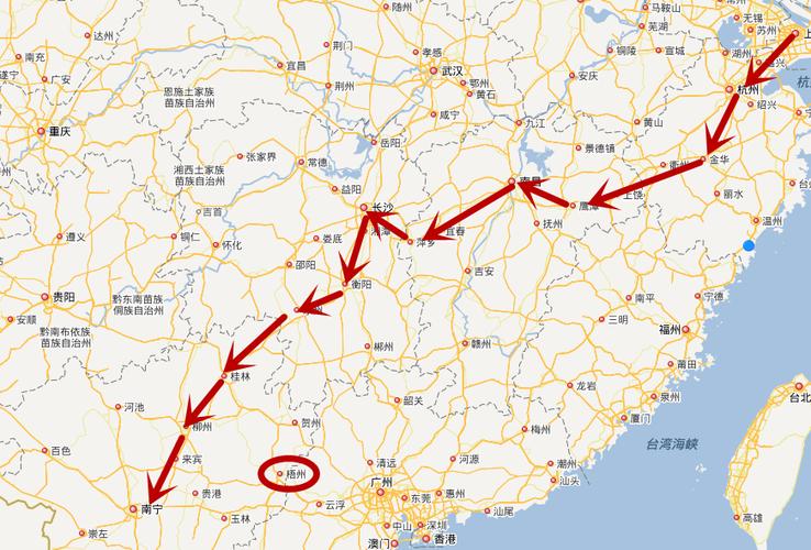 上海貨運到南寧要多久上海貨運到南寧要多久時間